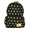[Naughty Dots] Fabric Art School Backpack Outdoor Daypack