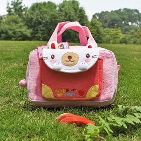 [Catch the Heart] Embroidered Applique Kids Fanny Waist Pack / Travel Lumbar Pack (6.7*4.3*2.6)