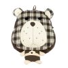 [Cute Bear] 100% Cotton Fabric Art School Backpack / Outdoor Backpack