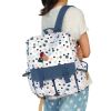 [Date with Sun] Fabric Art School Backpack Outdoor Daypack