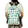 [Blue Sky] Fabric Art School Backpack Outdoor Daypack