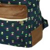 [Pure Love] Fabric Art School Backpack Outdoor Daypack