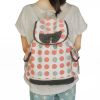 [Enjoy Holidays] Fabric Art School Backpack Outdoor Daypack