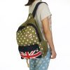 [Romantic Trip] Fabric Art School Backpack Outdoor Daypack