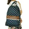 [Pure Love] Fabric Art School Backpack Outdoor Daypack