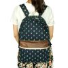 [Pure Love] Fabric Art School Backpack Outdoor Daypack