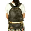 [Global Travel] Fabric Art School Backpack Outdoor Daypack