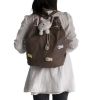 [Catch the Fish] 100% Cotton Fabric Art School Backpack / Outdoor Backpack