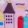 [Morning Tweet] Embroidered Applique Swingpack Bag Purse / Wallet Bag / Shoulder Bag (7.1*5.3*3.7)