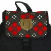 [Touching Sun] Fabric Art School Backpack Outdoor Daypack