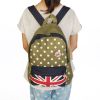 [Romantic Trip] Fabric Art School Backpack Outdoor Daypack