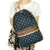 [Pure Love] Fabric Art School Backpack Outdoor Daypack