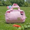 [Catch the Heart] Embroidered Applique Kids Fanny Waist Pack / Travel Lumbar Pack (6.7*4.3*2.6)