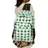 [Blue Sky] Fabric Art School Backpack Outdoor Daypack