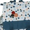 [Date with Sun] Fabric Art School Backpack Outdoor Daypack