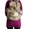 [Good Friends] 100% Cotton Fabric Art School Backpack / Outdoor Backpack