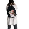 [Lovely Dog] 100% Cotton Fabric Art School Backpack / Outdoor Backpack