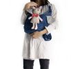 [Sweet Rabbit] 100% Cotton Fabric Art School Backpack / Outdoor Backpack