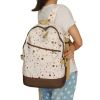 [Happy Painting] Fabric Art School Backpack Outdoor Daypack