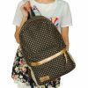 [Global Travel] Fabric Art School Backpack Outdoor Daypack