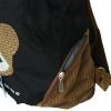 [Cheerful Bear] Fabric Art School Backpack Outdoor Daypack