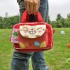 [Catch the Fish-1] Embroidered Applique Kids Fanny Waist Pack / Travel Lumbar Pack (6.7*4.3*2.6)