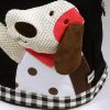 [Lovely Dog] 100% Cotton Fabric Art School Backpack / Outdoor Backpack