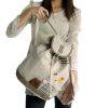 [Happy Cat] 100% Cotton Fabric Art School Backpack / Outdoor Backpack