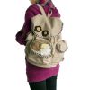 [Good Friends] 100% Cotton Fabric Art School Backpack / Outdoor Backpack