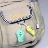 [Cat & Fish] 100% Cotton Fabric Art School Backpack / Outdoor Backpack