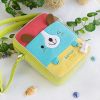 [Hello Dog] Embroidered Applique Fabric Art Shoulder Bag / Swingpack / Travel Bag (8.1*6.5*2.4)