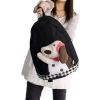 [Lovely Dog] 100% Cotton Fabric Art School Backpack / Outdoor Backpack
