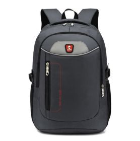 Backpack, Travel Water Resistant School Backpack (Color: Gray)