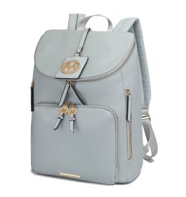 MFK Collection Angela Large Backpack by Mia K (Color: Powder Blue)