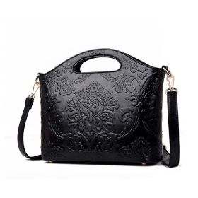 2020 High Quality Designer Women Bag Luxurious Ladies Handbag Leather Women Crossbody Bag Fashion Lady Shoulder Messenger Bags (Color: Black)