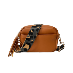 Courtney Crossbody | Choose Your Strap (Bag Color: Brown)