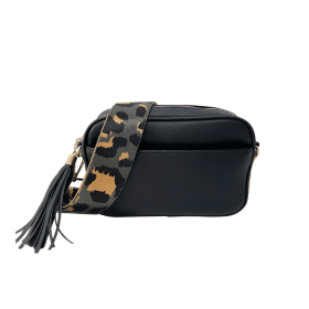 Courtney Crossbody | Choose Your Strap (Bag Color: Black)