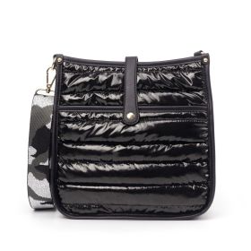 Puffy Courier | Choose Your Strap (Bag Color: Black)
