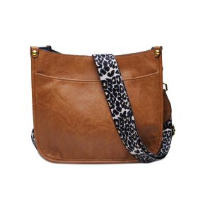 Reagan Crossbody (Color: Brown)