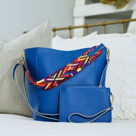 Kyndall Handbag | Choose Your Strap (Bag Color: Blue)