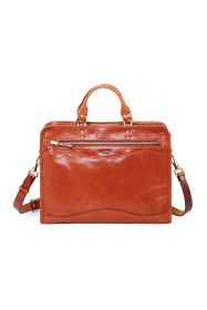 Old Trend Genuine Leather Ficus Brief Case (Color: Cognac)