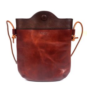 Old Trend Genuine Leather Out West Crossbody (Color: Brown)