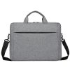 Laptop Shoulder Bag , 15-Inch Laptop or Tablet, Sleek, Durable and Water-Repellent Fabric, Lightweight , Business Casual or School, GX40Q17229, Black