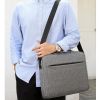 Laptop Shoulder Bag , 15-Inch Laptop or Tablet, Sleek, Durable and Water-Repellent Fabric, Lightweight , Business Casual or School, GX40Q17229, Black