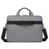Laptop Shoulder Bag , 15-Inch Laptop or Tablet, Sleek, Durable and Water-Repellent Fabric, Lightweight , Business Casual or School, GX40Q17229, Black