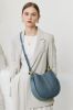 Women Ladies Handbag First Layer Cowhide Fashion One Shoulder Saddle Bag