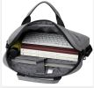 Laptop Shoulder Bag , 15-Inch Laptop or Tablet, Sleek, Durable and Water-Repellent Fabric, Lightweight , Business Casual or School, GX40Q17229, Black